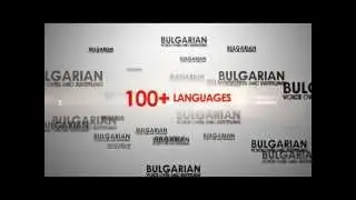 Bulgarian Subtitling & Voice Over from Graffiti Studios| Male & Female Voice Talents