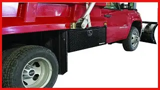 Black Steel Underbody Truck Box: Durable Security for Your Equipment
