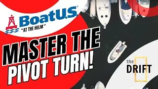 Master the Pivot Turn! 🚤 Single-Engine Boat Handling Like a Pro! ⚓️ #TheDriftTV