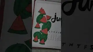 Monthly name with journal 🎨 #shortvideo #art #drawing #artist #artbook