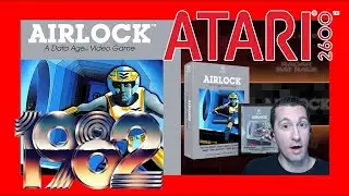 Airlock! You Drown and Lose On Atari! #atari #retrogaming #videogames #consolegaming