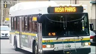 DDOT GILLIG LOW FLOOR 2012 LOW EMISSION HYBRID#1245.RT 37 MICHIGAN