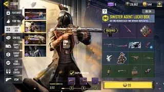 CRAZY LUCK! SINISTER AGENT LUCKY BOX IN COD MOBILE!🔥🤯