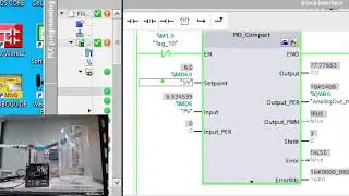 Auto tuning PID Flow control by SIEMENS S7-1212C