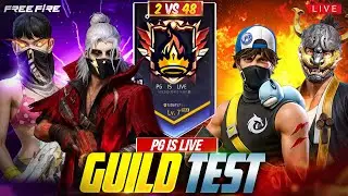 🔥 2v2 BR Room Custom! 48 Players Challenge ⚔ | Winner Gets Guild Entry 😈🔥