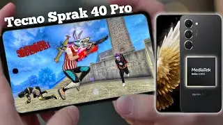 Tecno Sprak 40 Pro free fire handcam gameplay [heiloG100] best 👌 setting sensitivity 