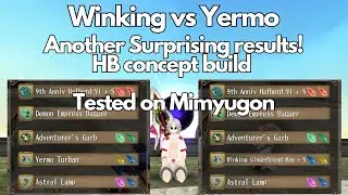Finally a Winking 2S vs Yermo 2S video! LOL | HB Concept Build Comparison | Toram Online