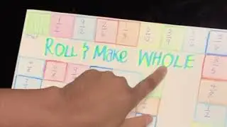 Fractions board game