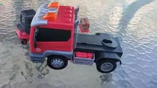 Unboxing Bullseye's Higjway Hauler Target Truck by Maxx Action W/ Lights & Sounds &