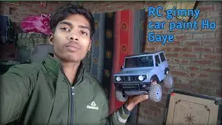 RC jimny car paint Ho gayi 😎😎jaldi se Dekho gais #jimny #vlogs 