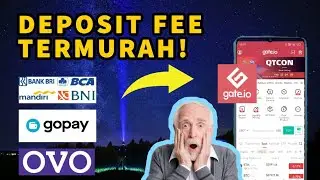 Cara Deposit Ke Gateio Dari Akun Bank Lokal Dengan Fee Termurah @PoinCrypto