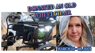 DONATED A WHEELCHAIR