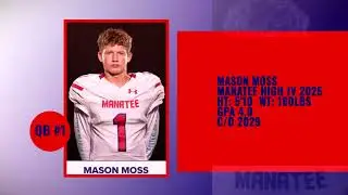 2025 QB#1 Mason Moss Highlight