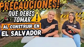 ¡NO CONSTRUYAS EN EL SALVADOR! 🚫sv *Sin antes  ver estos consejos*