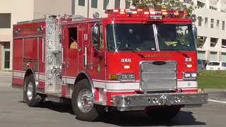 Orange City Fire Dept. Engine 6 Responding