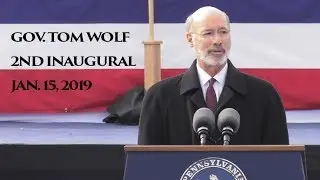Pennsylvania Gov. Tom Wolf starts his second term