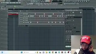 neiiBurr making a dreiip beat using one shots from @Tumfyy kit
