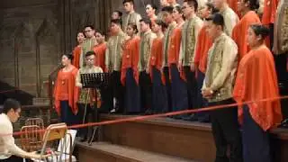 Bless Us O Lord - KAMMERCHOR MANILA - Conductor:Anthony Go Vienna,Austria 🇦🇹 Videoby:Mandysalonga