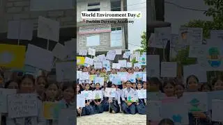 🌱World Environment Day Celebration 💚| Pachim Darrang Academy Sipajhar #students #reels #assam