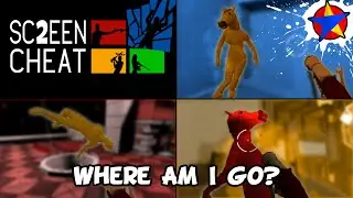 Let's Play ScreenCheat - Where Am I Go? - One Shot - Funny Moments - Episode 2 - 60 fps