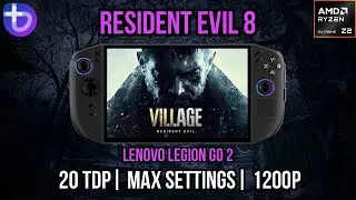 Resident Evil 8 Legion Go 2 (Bazzite) Max Settings