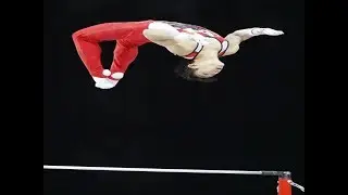 【体操】美しすぎる！！完璧を追い求めた内村航平の屈伸コバチがすごい【鉄棒】kouhei uchimura high bar