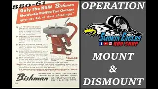 Полная демонстрация шиномонтажного станка Bishman 880-61 #bishman #tiremachine