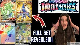 **NEW** BATTLE STYLES ENGLISH FULL CARD SET LIST REVEALED!!!