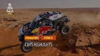 #DAKAR2021 - Stage 8 - Sakaka / Neom - Car Highlights
