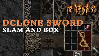 PD2 Season 12: Dclone Sword slam and box (Hadriel's Hand)
