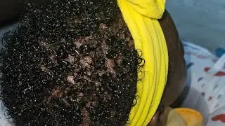 4 month old baby hair care routine I curly natural hair