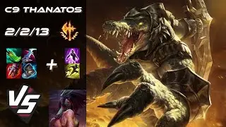 Cloud9 Thanatos TOP Renekton vs Akali - NA Challenger Patch 25.S1.6