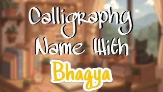 Calligraphy Name Writing of Subscribers ❤️