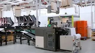 Rollbag R3200XL Fulfillment Auto Bagger integrated to AutoPocket Feeding System for Poly Mailers
