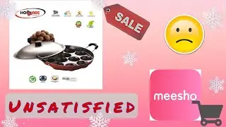 12 Cavity Appam Making Pan Review| Unsatisfied | from Meesho.