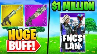 Next FNCS Prize Pool Announced | New Weapons Are INSANE Now