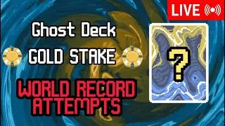 Ghost Deck Speedrun World Record Attempts (Gold Stake Balatro)