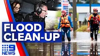 Massive clean-up underway as government expands disaster payments | 9 News Australia