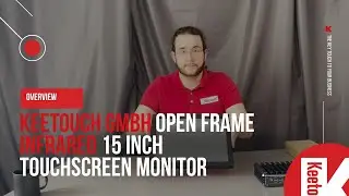 Overview: Keetouch GmbH Open Frame Infrared 15inch Touchscreen Monitor