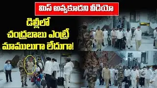 Chandra babu Delhi Tour | Chandra babu Latest News | TDP | AP Politics
