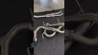 My Stock R35 exhaust to HKS Full exhaust and midpipe #gtr #r35 #nissan #cars  #car