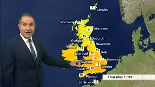 BBC Weather forecast : 19th March the spring equinox, could be the hottest day of the year so far.
