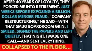 They Forced Me Into Early Retirement To Hide a Billion-Dollar Fraud... But I Had One Last Trick Left