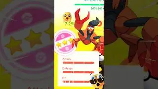 Omg!!🤯 Hundo 💥Crabrawler pokemon Great look #pokemongo#pokemon #100iv #Hundo