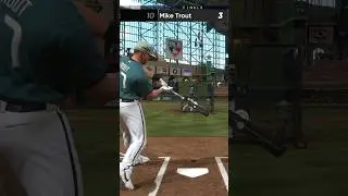 Mike Trout Home Run Derby #mlbtheshow #hrderby #mlbb #shorts