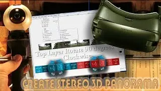 How to create a Stereo (3D) 360 Panorama for Samsung Gear VR by Samsung Gear 360 camera