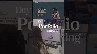 Day 2 portfolio making series #creativepeople #designer #ui/ux #designerthings #working #uidesign