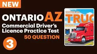 Ontario Commercial Driver&rsquo;s Licence Practice Test 2026 | Part 1 | #OntarioTruckDriverTest #Ontario