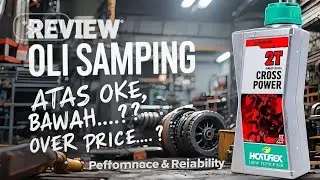 MOTOREX CROSS POWER 2T - REVIEW oli samping