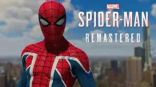 Spider UK Suit Free Roam Gameplay In Marvel's Spider-Man Remastered (4K 60fps)